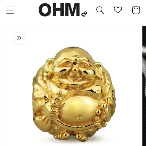 OHM BEADS Golden Budai Bead - Limited Edition - Picture 7 of 10
